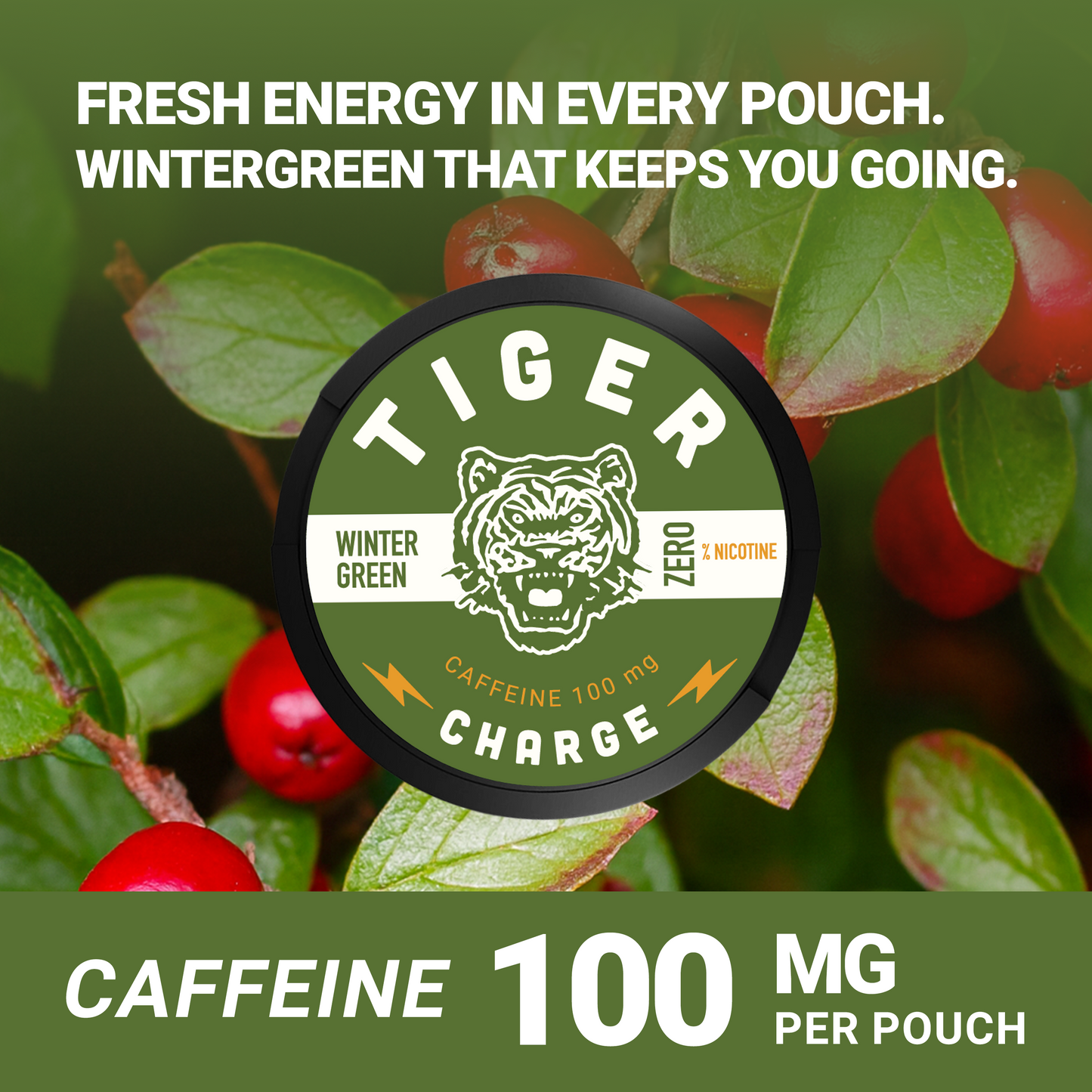 Tiger Winter Green